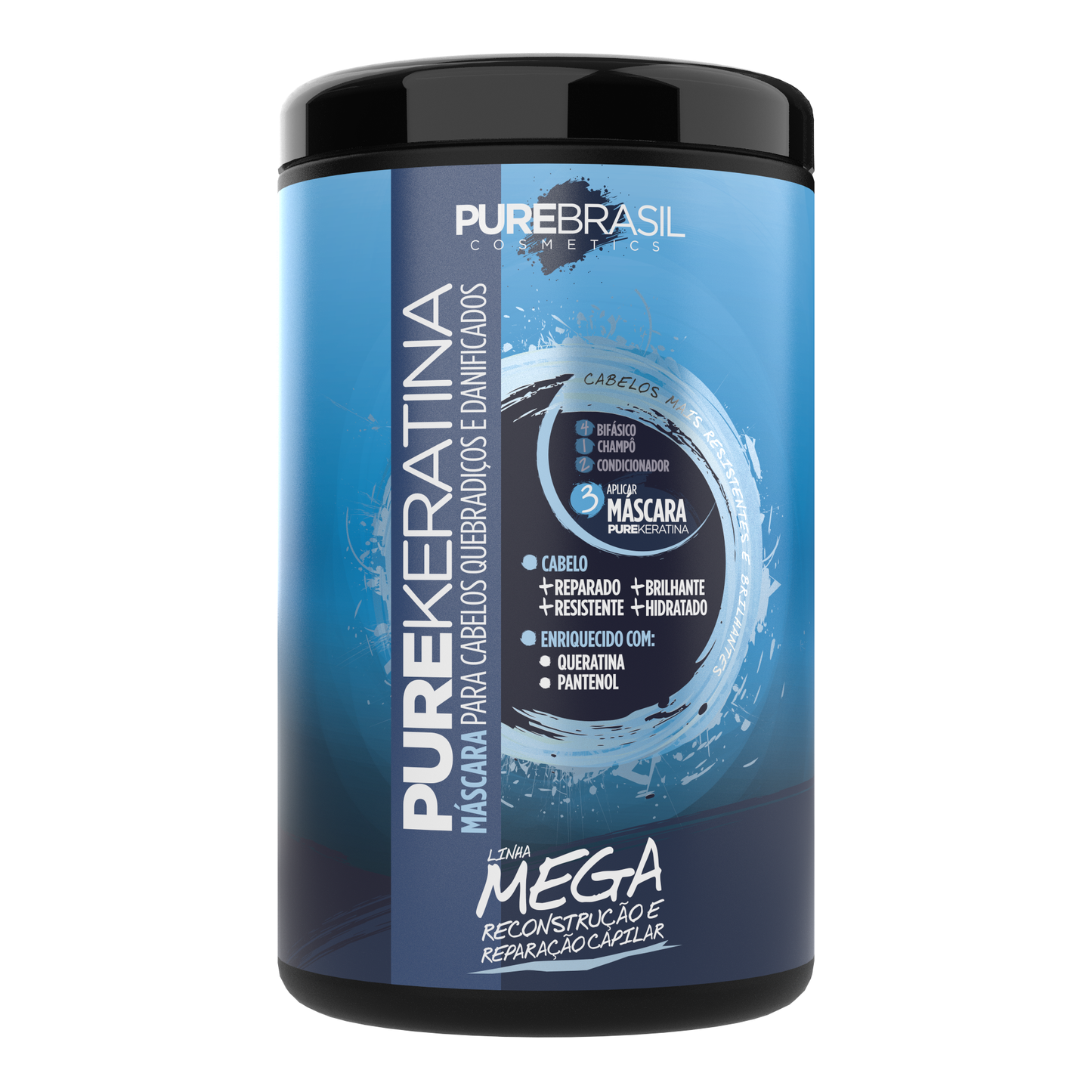 Pure Brasil Máscara Pure Keratina 1000ml