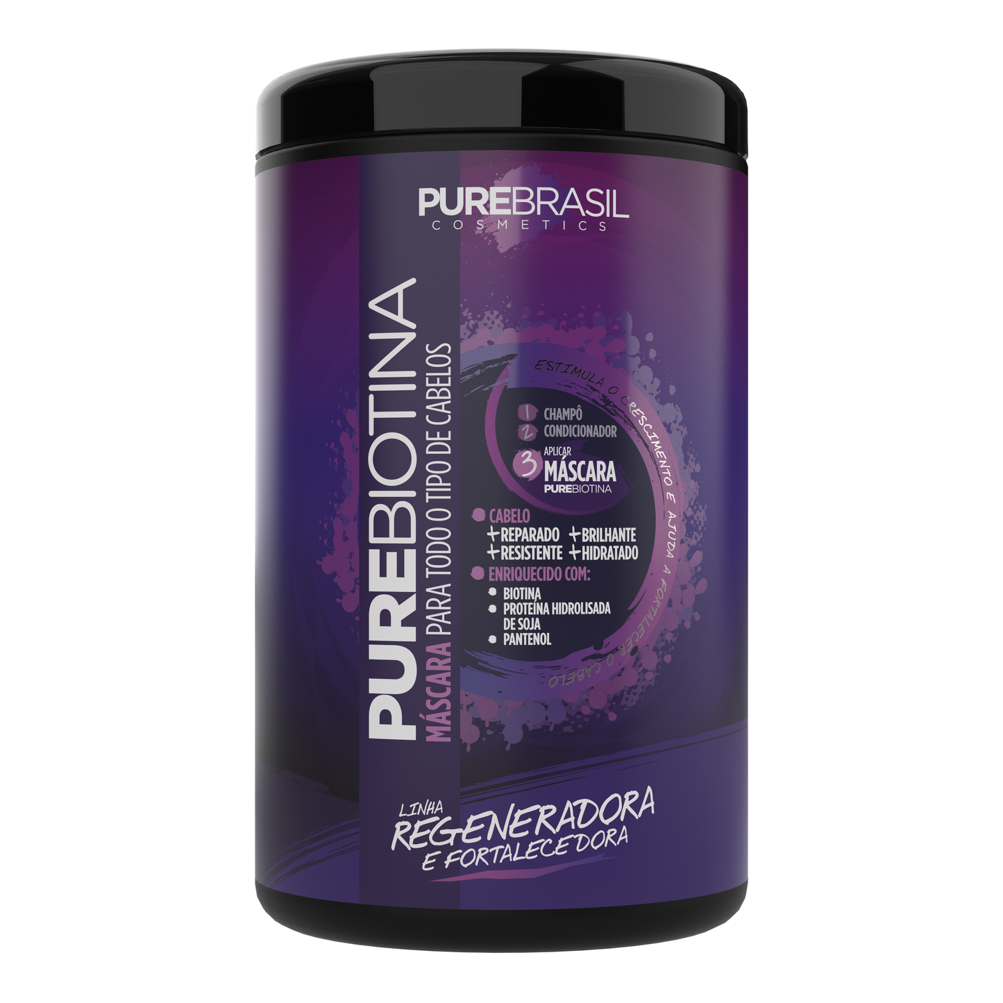 Pure Brasil Máscara Pure Biotina