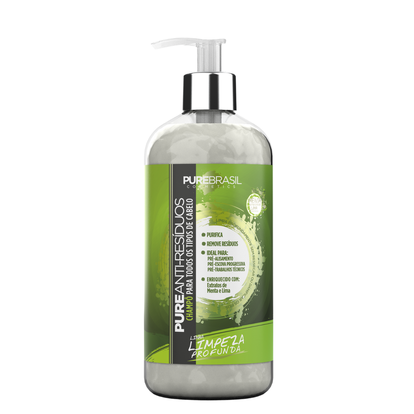 Pure Brasil Champô Pure Anti-Resíduos 500ml