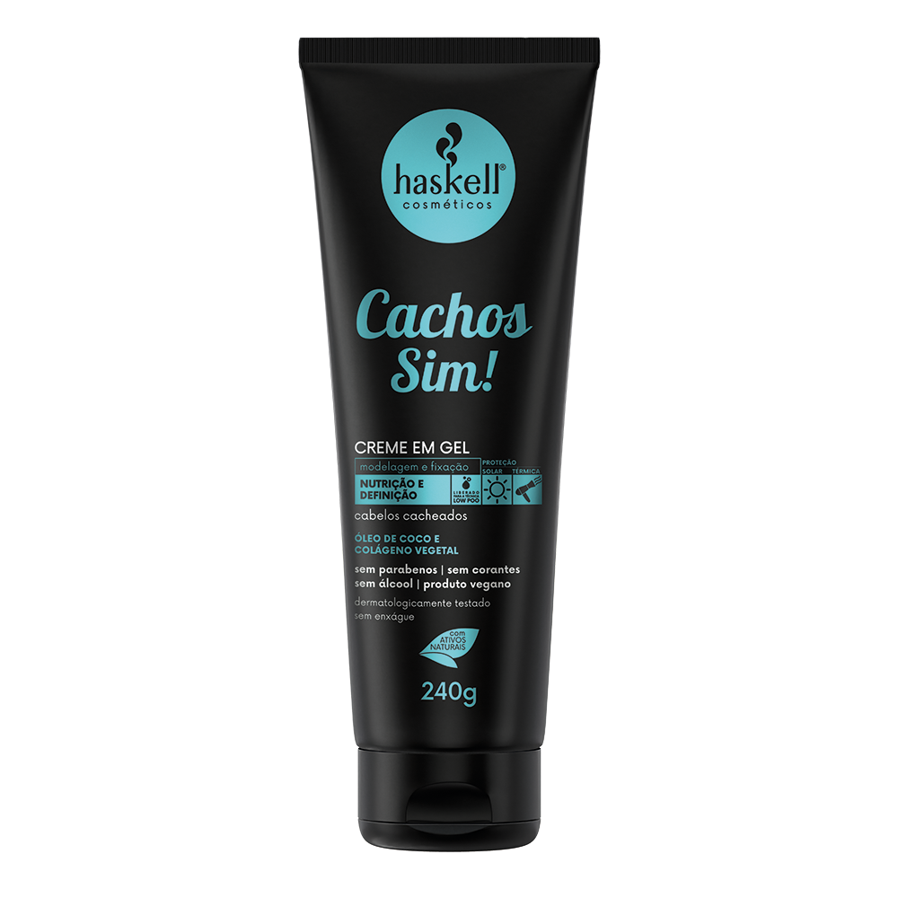 Haskell Cachos Sim Creme em Gel 240g
