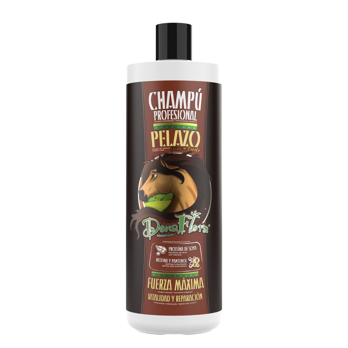 Champô Dona Flora Pelazo Crina 1000ml