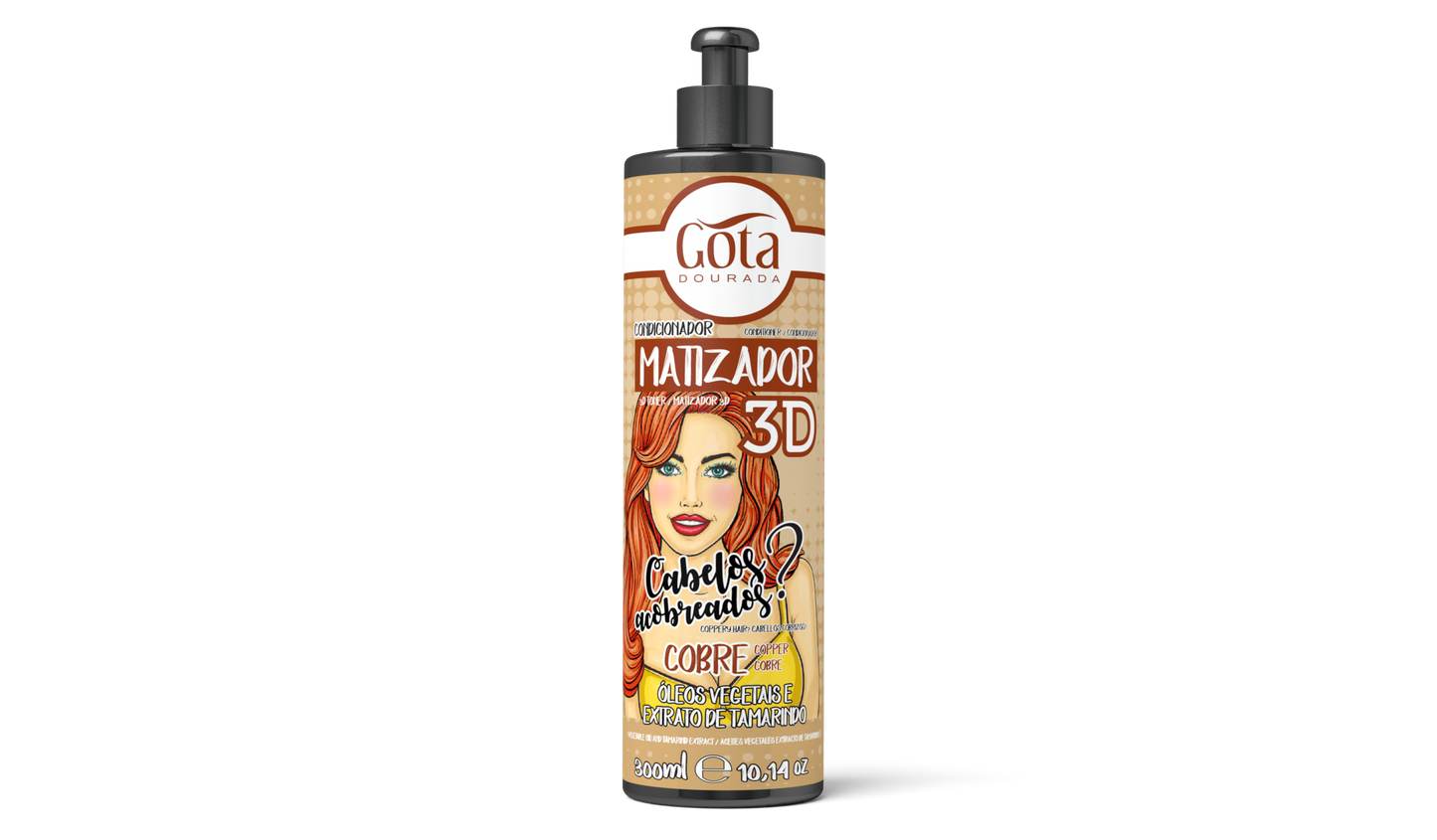 MATIZADOR 3D - COBRE 300ML