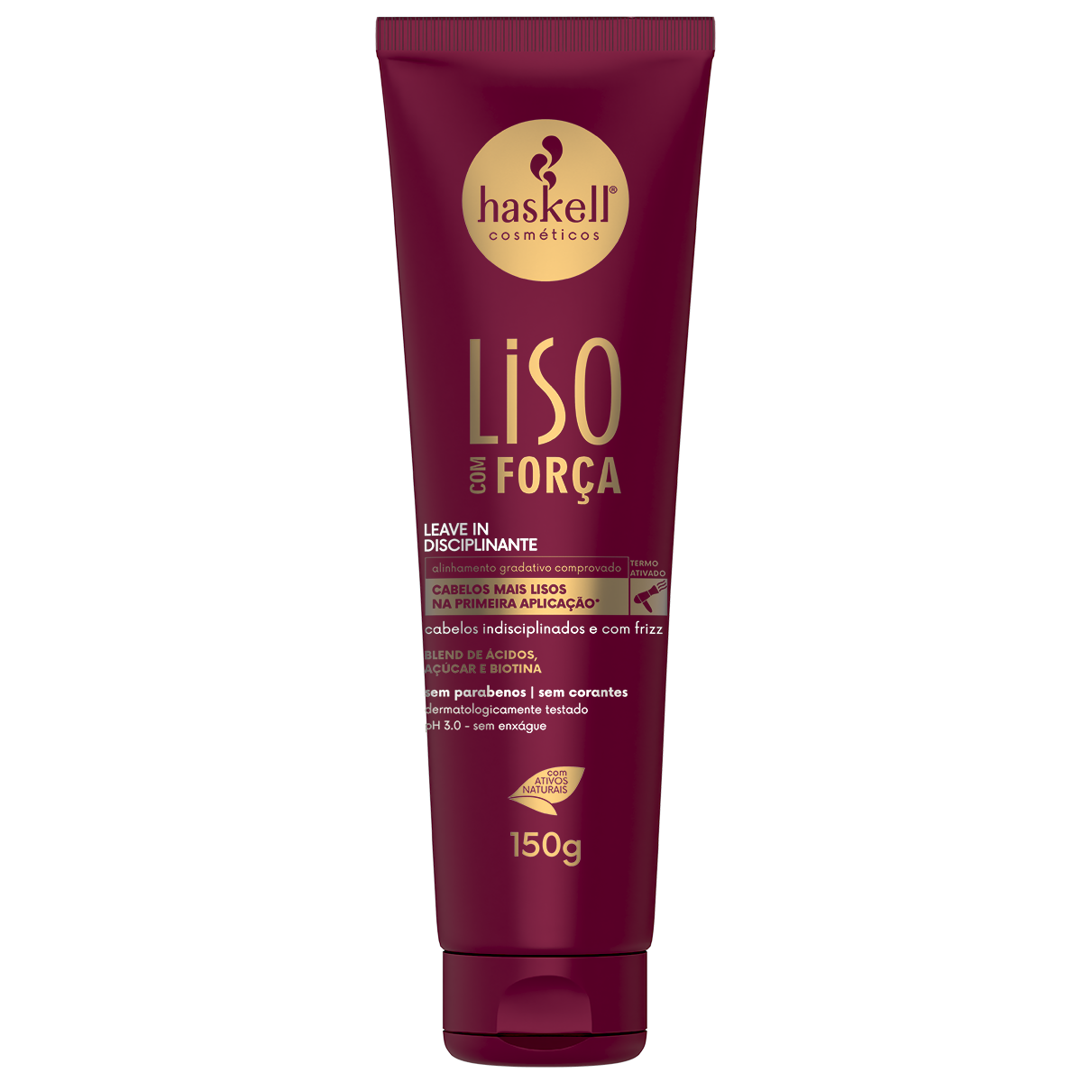 Haskell Liso Com Força Finalizador 150ml