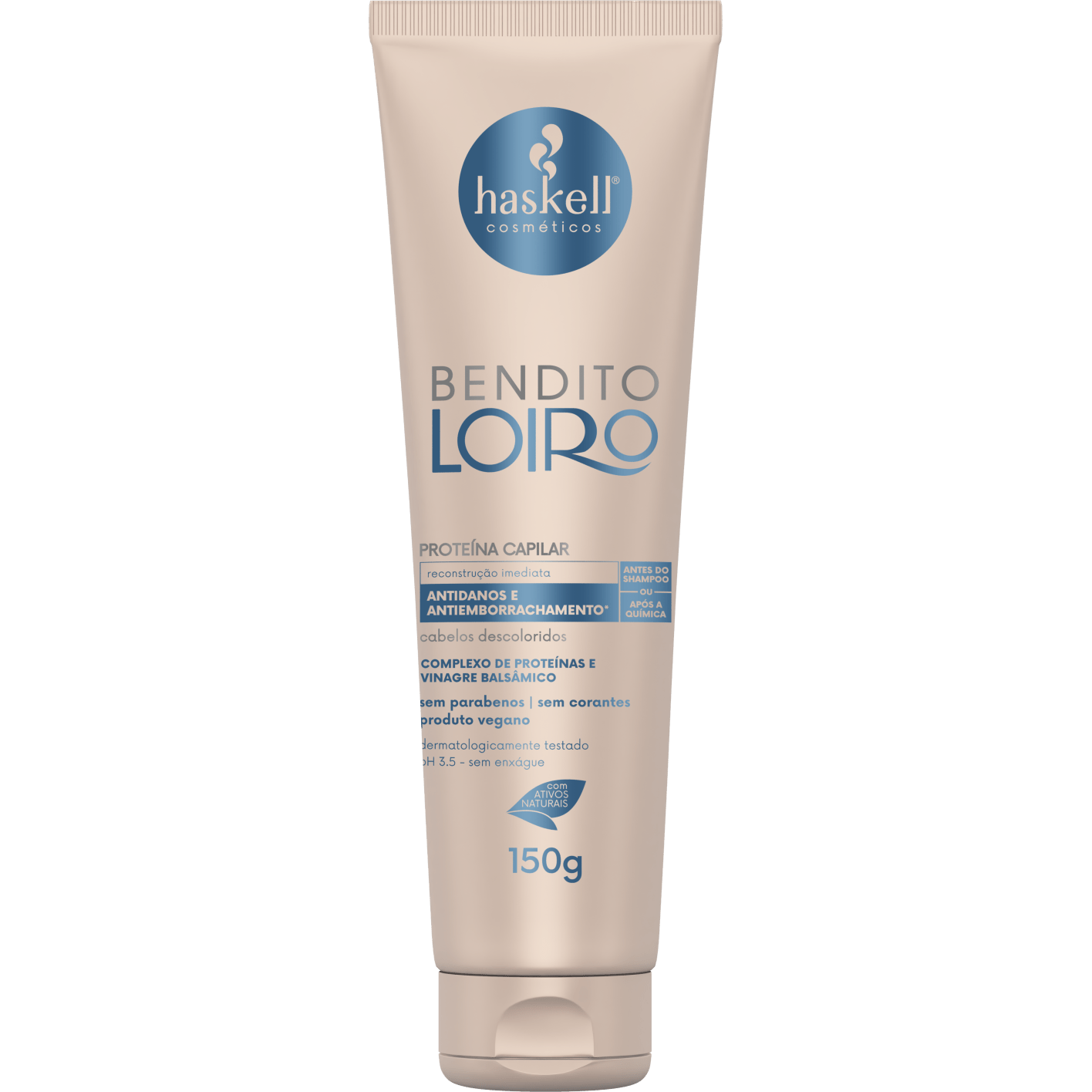 Haskell Proteína Capilar Bendito Loiro 150g