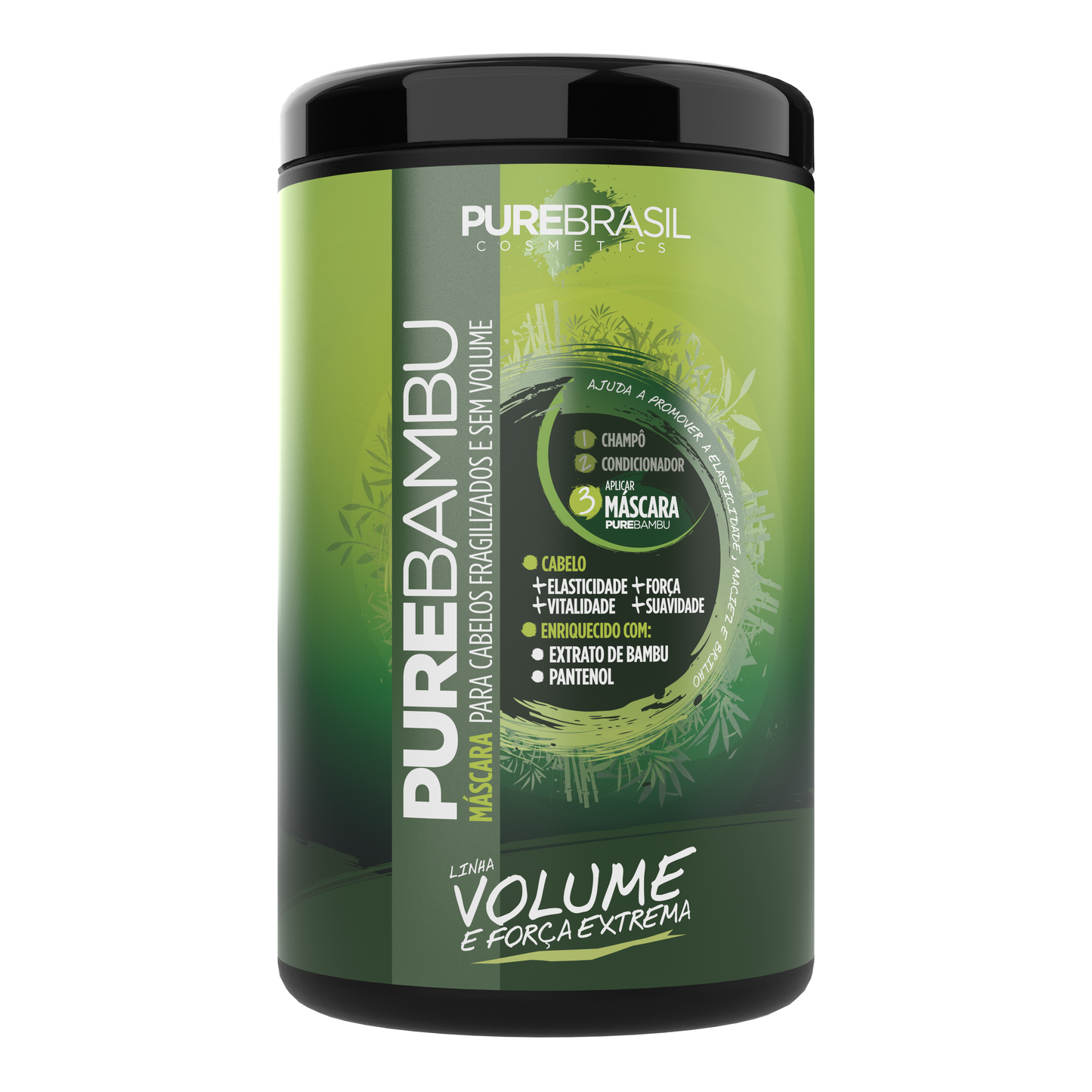 Pure Brasil Máscara Pure Bambu 1000ml