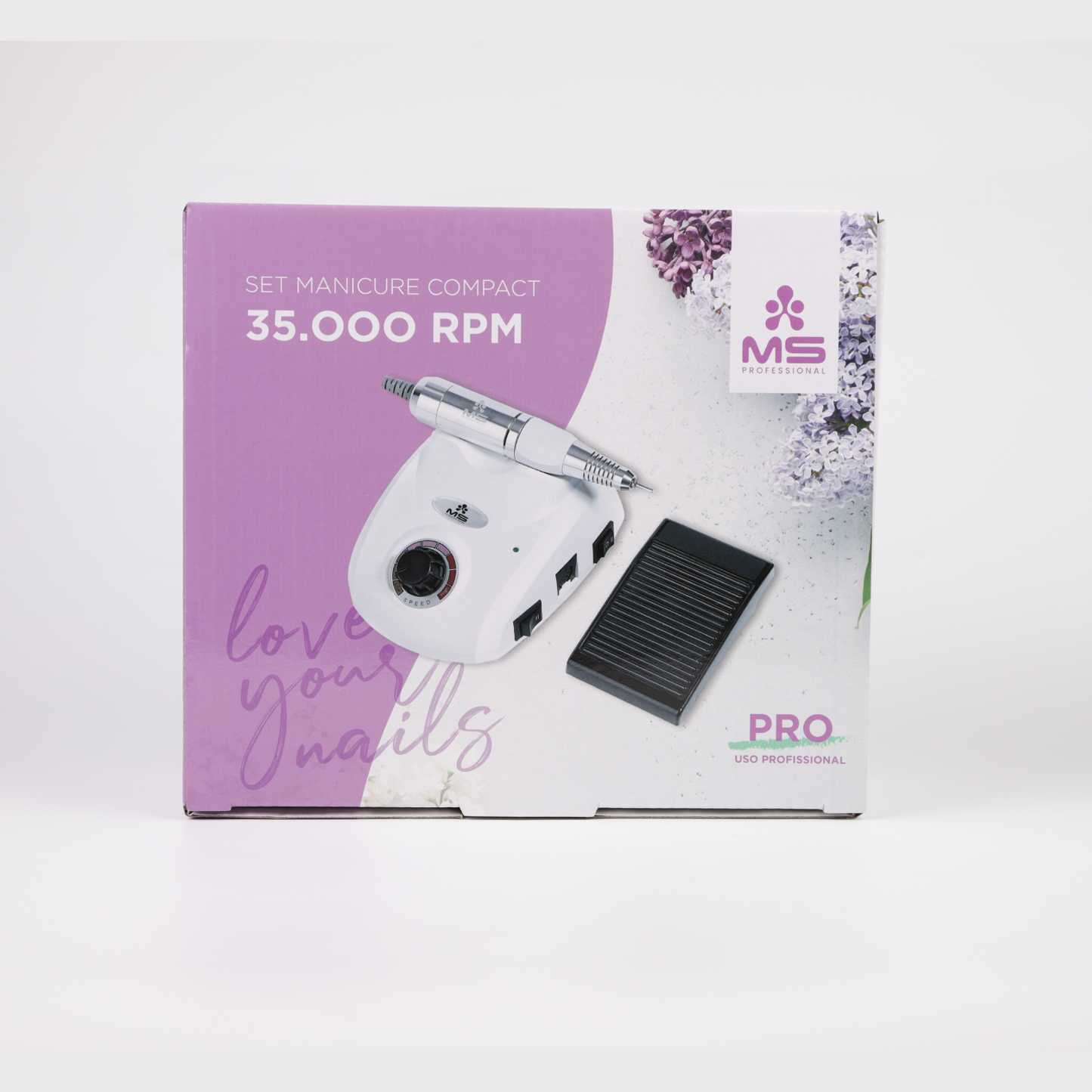 SET MANICURE COMPACT 35.000RPM MS PRO