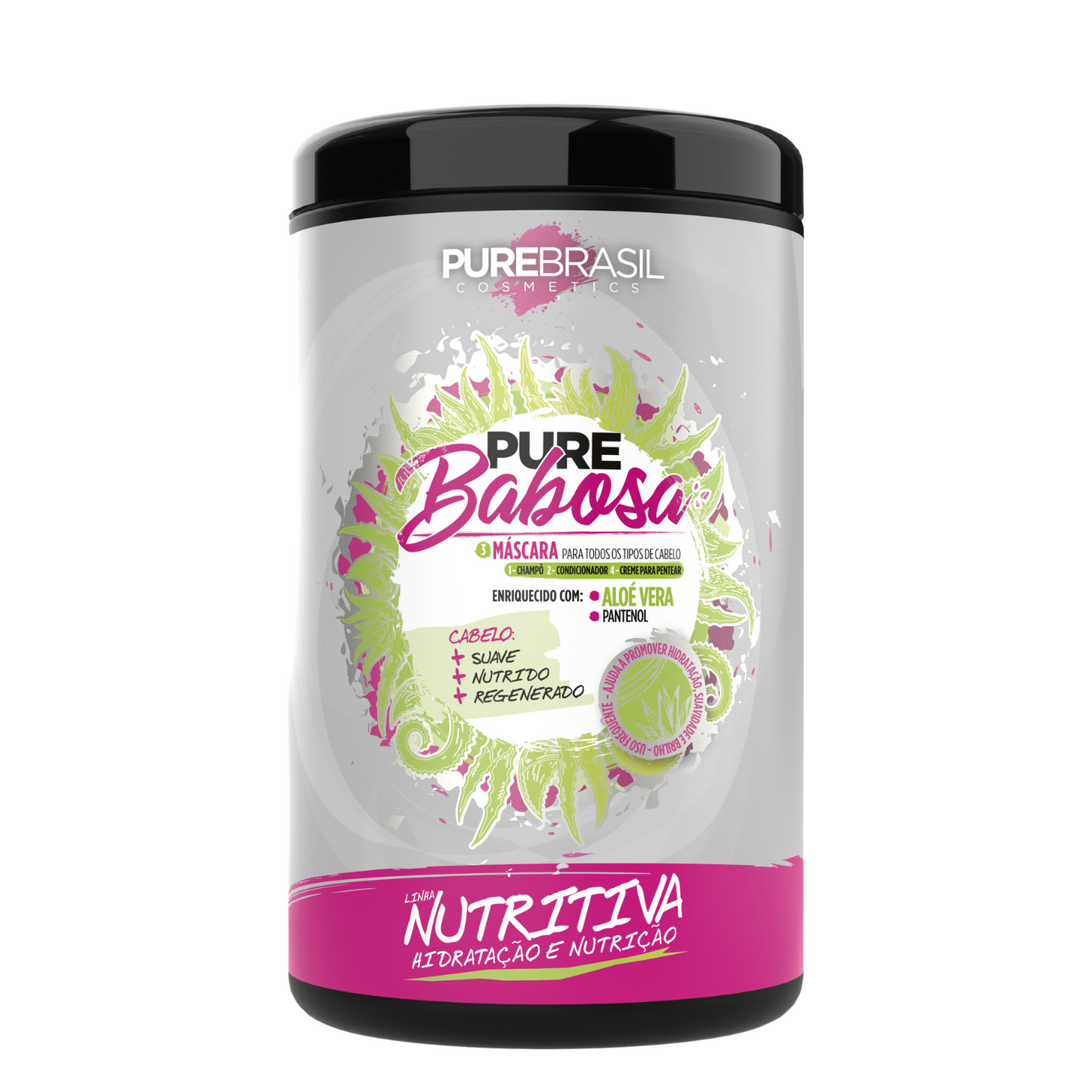 Pure Brasil Máscara Pure Babosa 1000ml