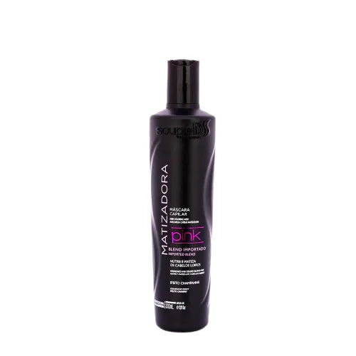 Máscara Matizadora Platinum Pink 300 ml Soupleliss Professional