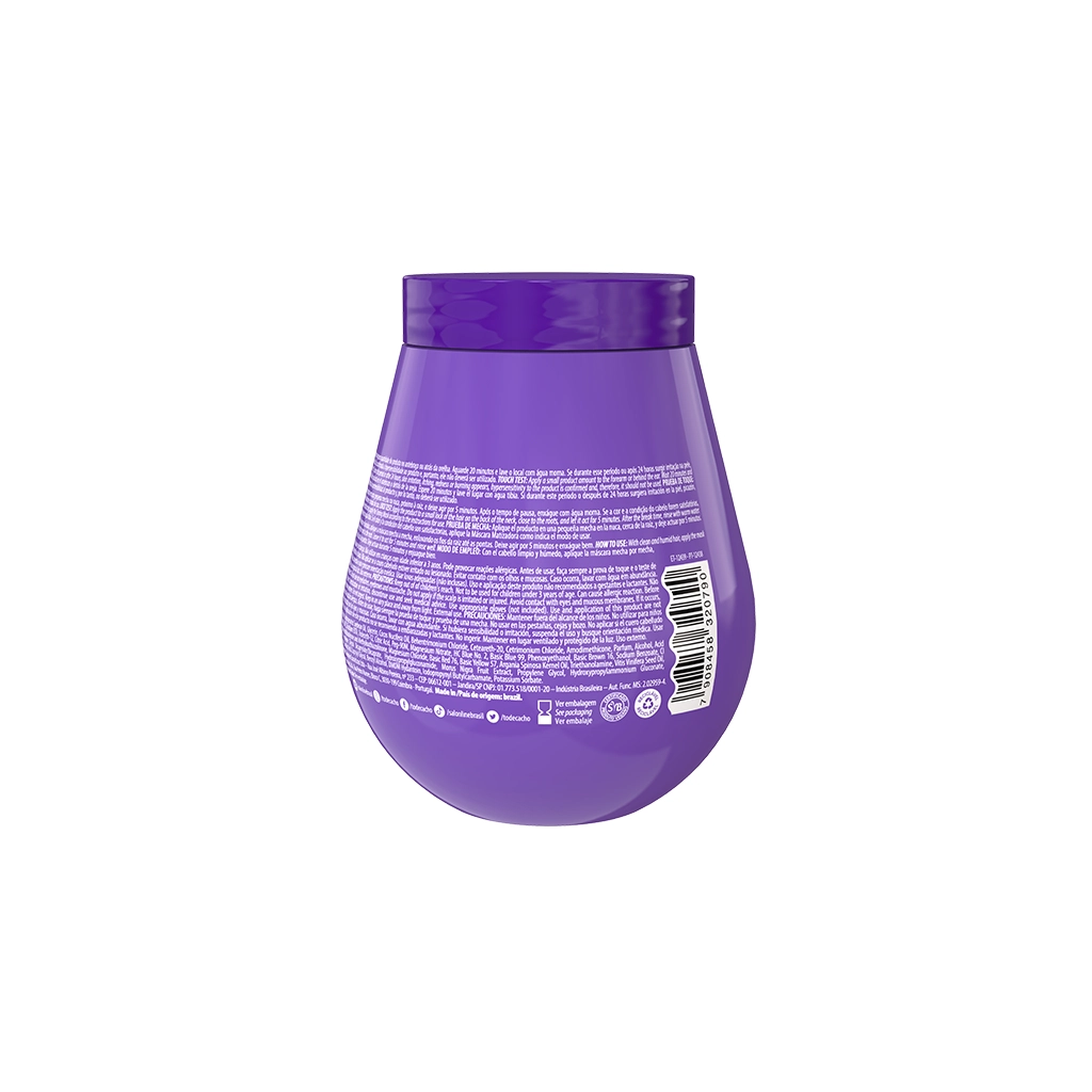 #TODECACHO MASCARA MATIZADORA LOIRA 500G