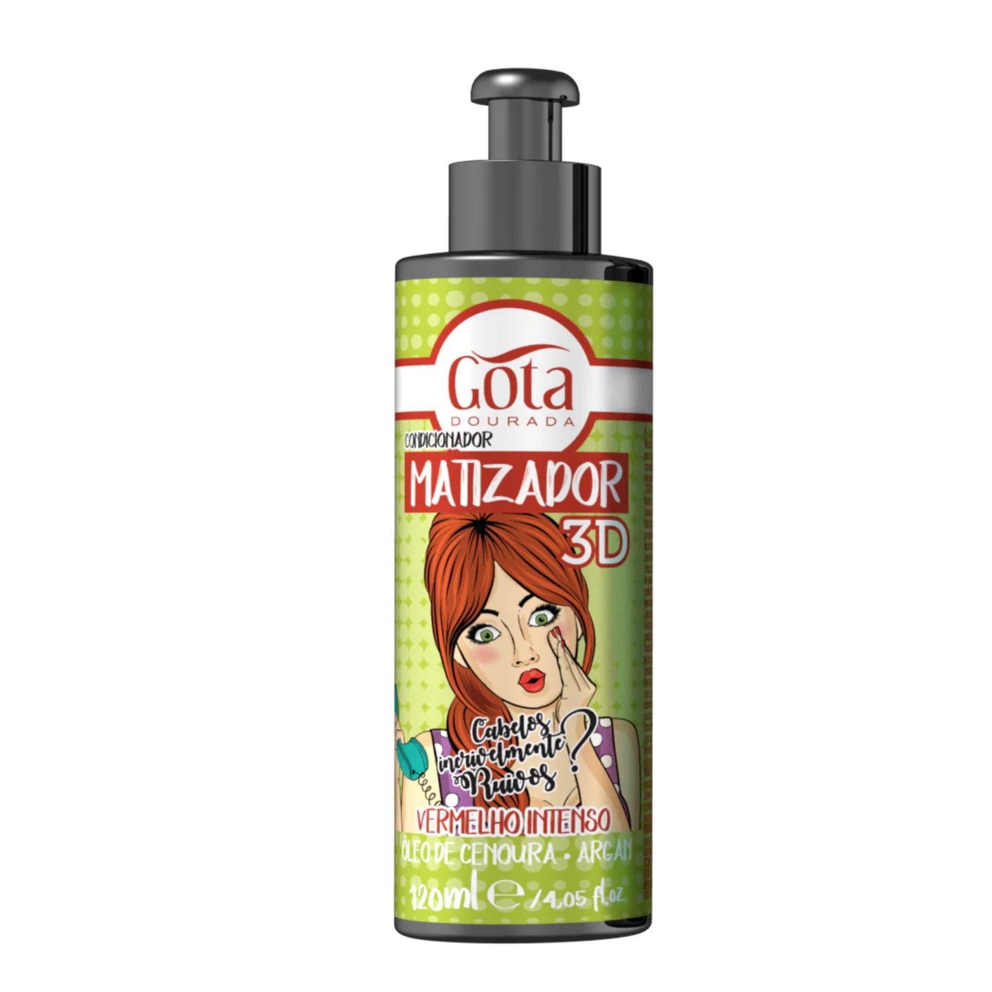 MATIZADOR 3D - VERMELHO INTENSO 120ML