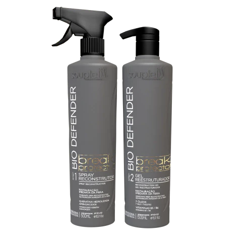 Kit Bio Defender Soupleliss Professional 500ml