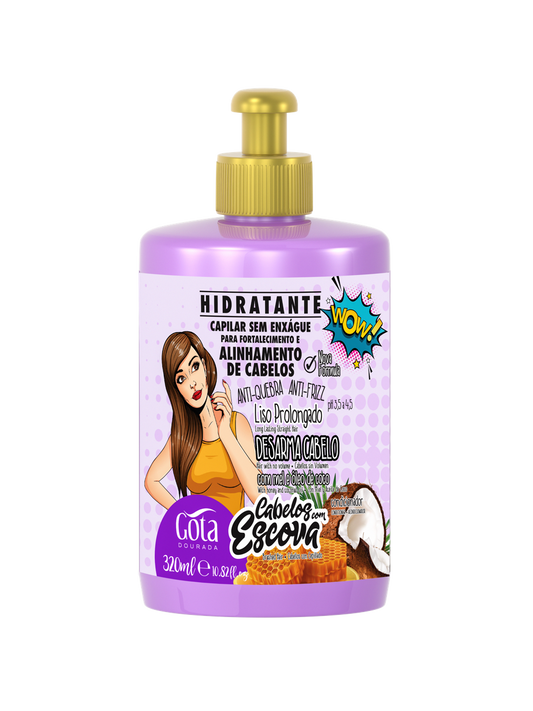 Creme para Pentear Fort. Cabelos c/ Escova 320ML