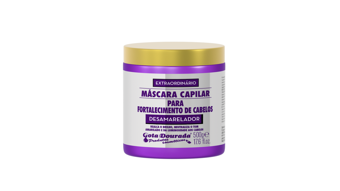Máscara Fortalecimento Desamarelador 500G