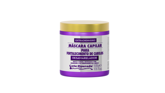 Máscara Fortalecimento Desamarelador 500G