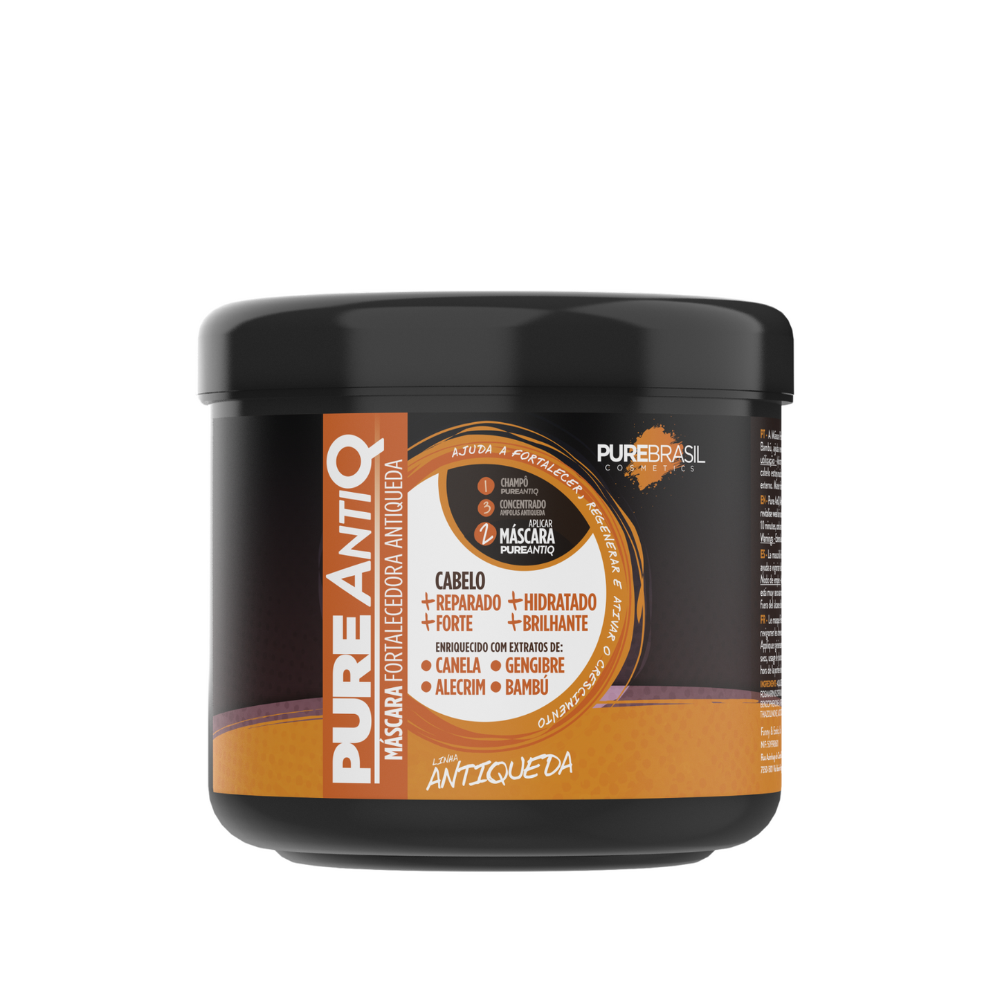 Pure Brasil Máscara Pure AntiQueda 500ml
