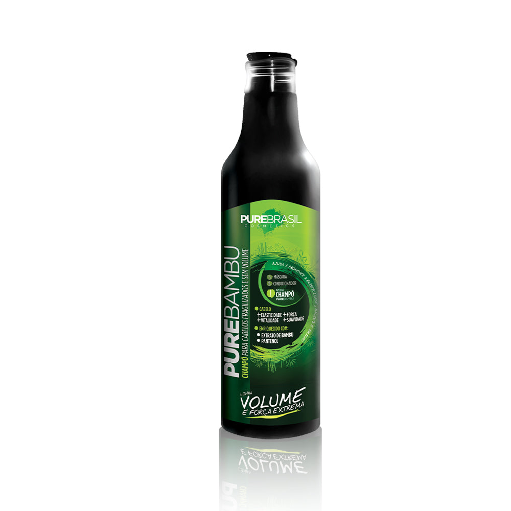 Pure Brasil Pure Bambu Champô 500ml