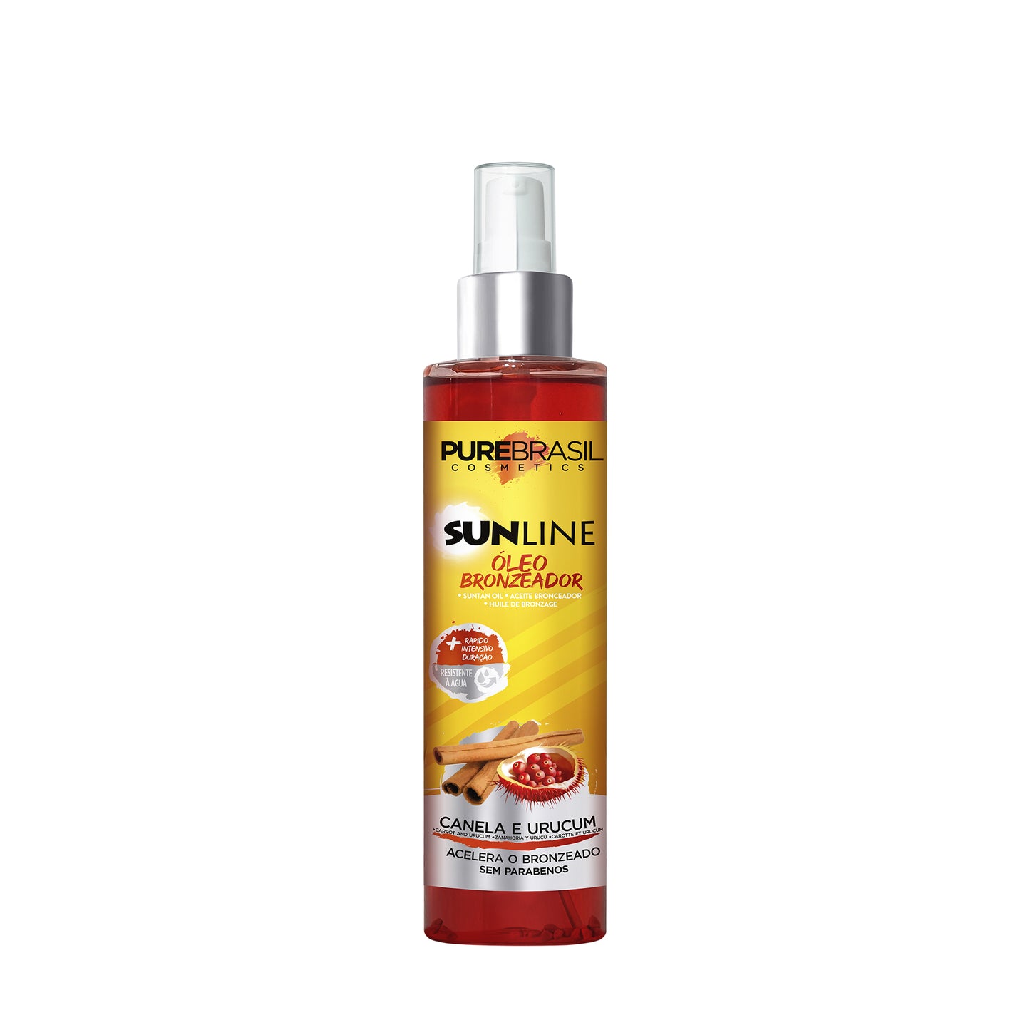 Pure Brasil Sun Line Canela e Urucum 200ml