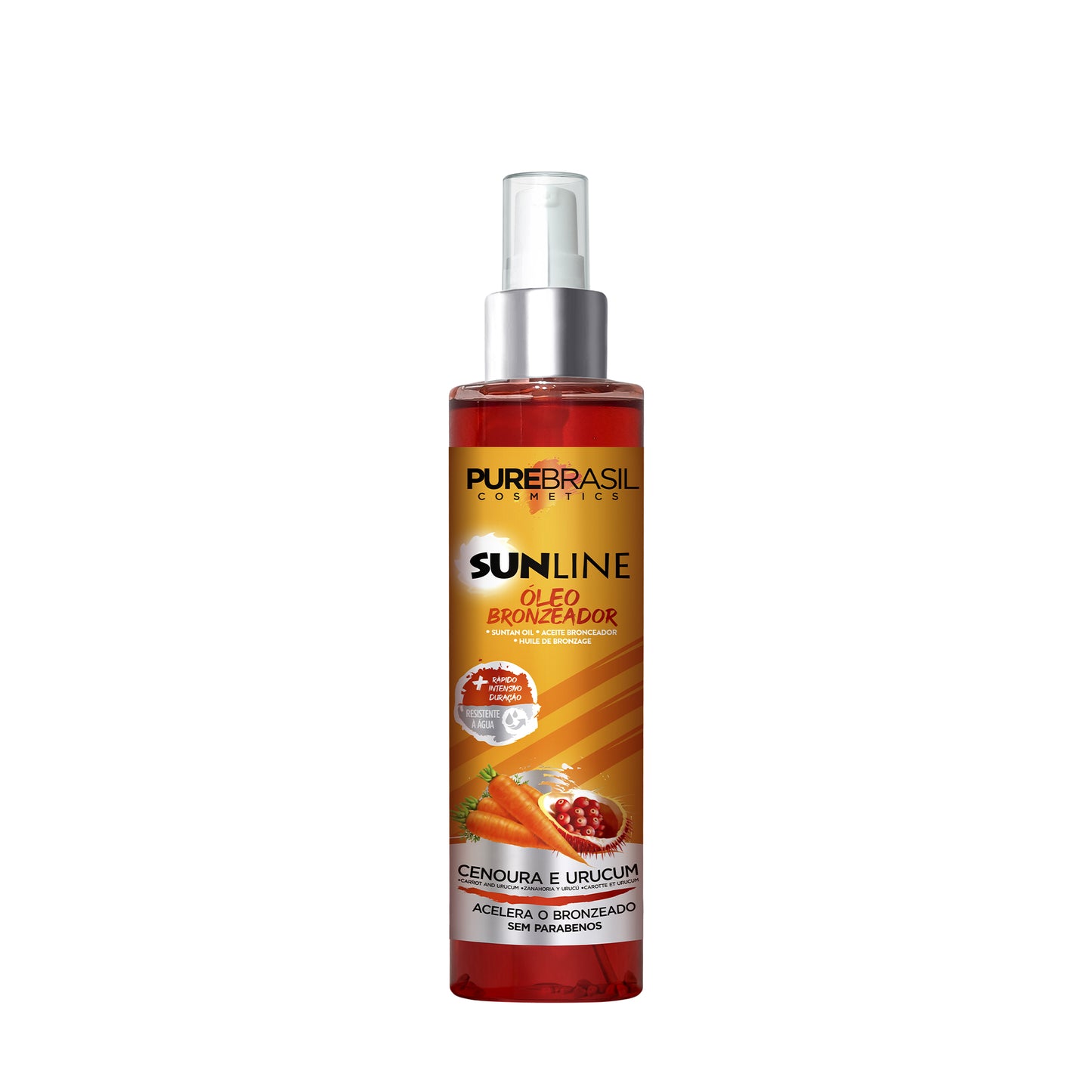 Pure Brasil Sun Line Zanahoria y Achiote 100ml