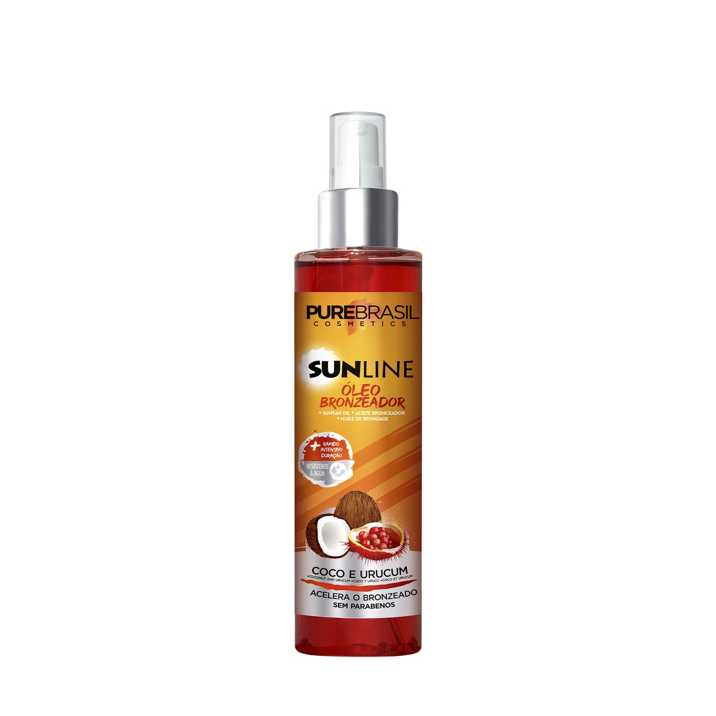 Pure Brasil Sun Line Coco e Urucum 200ml