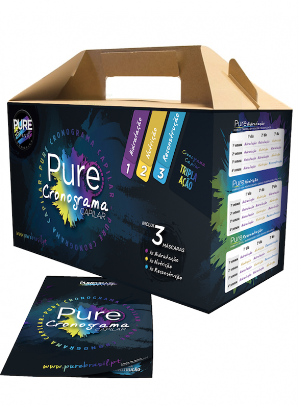 Pure Brasil Pure Schedule Kit Schedule (3x More than 3x1000ml