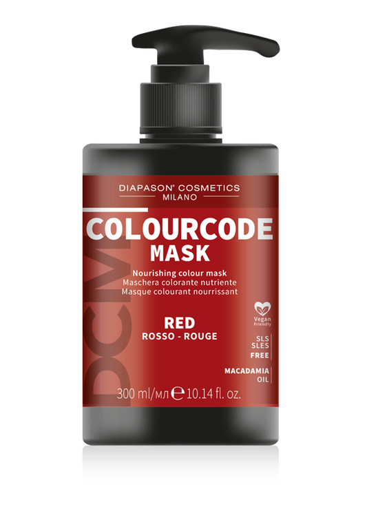 DCM MÁSCARA COR VERMELHO 300ML