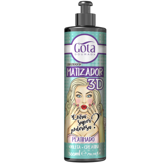MATIZADOR 3D - PLATINADO 300ML