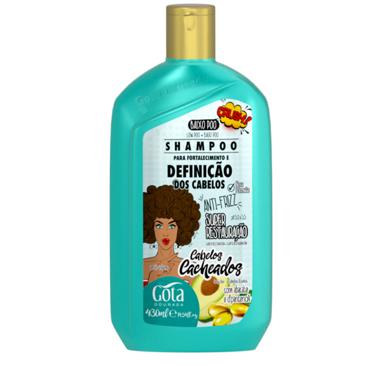 SHAMPOO FORTALECIMENTO CACHEADOS 430ML