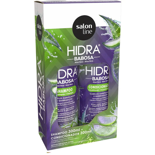 HIDRA - KIT SH+COND. BABOSA & QUERATINA  300ML
