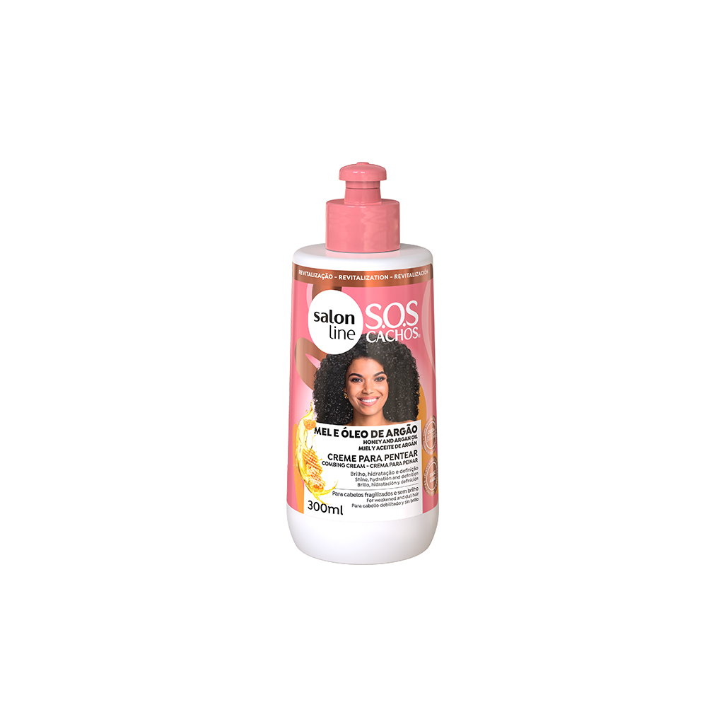 SOS CREME PENTEAR MEL CACHOS INTENSOS 300ML