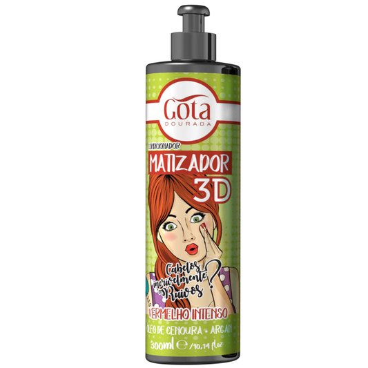 MATIZADOR 3D - VERMELHO INTENSO 300ML